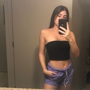 Lululemon purple shorts